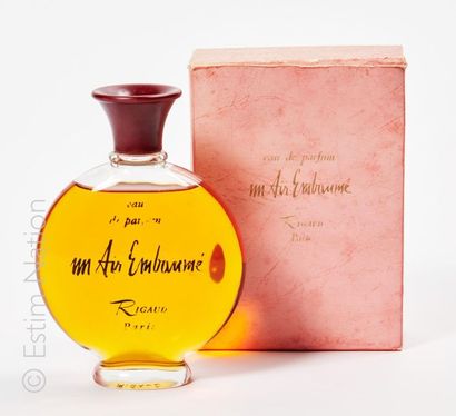 RIGAUD « Un Air Embaume » Flacon en verre, de forme arrondie, titre « Eau de Parfum...