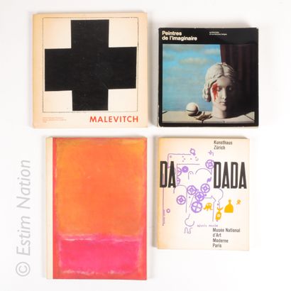 ART MODERNE Ensemble de 4 volumes de catalogues d'expositions dans le thème de l'ART...
