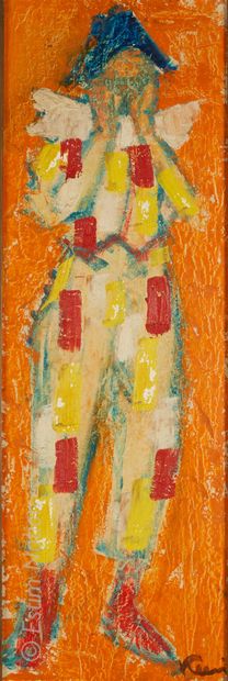 ART CONTEMPORAIN - PAUL KLEIN Paul KLEIN (1909-1994)



Harlequin



Oil on panel,...