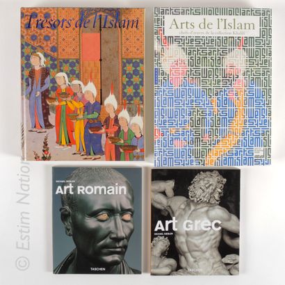 LOT DE LIVRES Ensemble de 4 livres sur le thème de l'ART DE L'ISLAM et DIVERS 



(Sans...