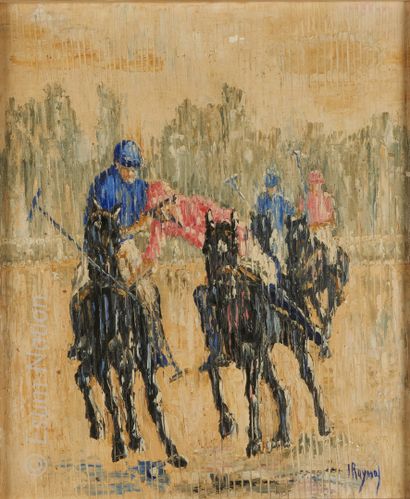 Art du XXe siècle Josy RAYNAL (1937-2013)



The polo match



Oil on canvas, signed...