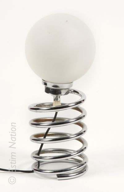 DESIGN - INGO MAUER In the taste of Ingo MAURER



Chrome-plated steel spring lamp,...