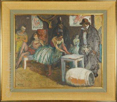 ART MODERNE - COSSON Marcel COSSON (1879-1956)



La loge au cirque



Huile sur...