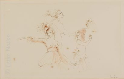 Art du XXe siècle Léonor FINI (1908-1996) 
 
Danseuses 
 
Lithographie, signée au...