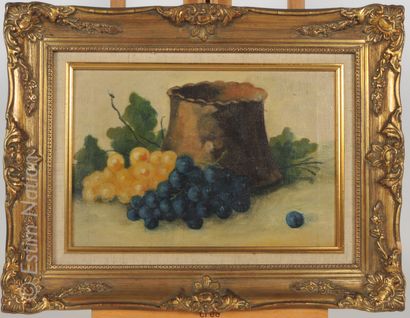 Tableaux modernes Modern school early 20th century



Still life with peaches

Oil...