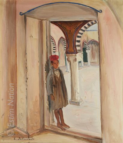 Art du XXe siècle Emile SABOURAUD (1900-1996)



Zaouia, Djerba.



Oil on canvas,...