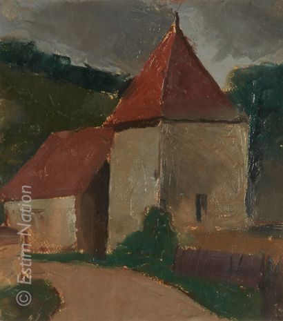 ART MODERNE - LOUIS DESBOIS Attribué à Louis DESBOIS (1878-1937)



Paysage de montagne

Pastel...