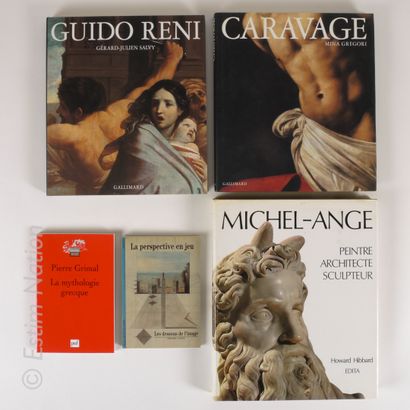 LOT DE LIVRES Ensemble de 5 livres sur le thème de la PEINTURE ITALIENNE 



(Sans...