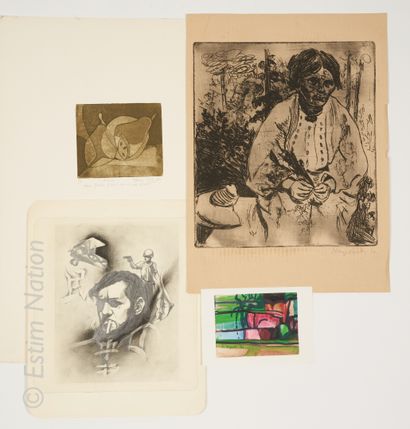 ART D'AMERIQUE LATINE 
Nelson BLANCO (1934-1999)











Stylized Nude











Lithograph,...