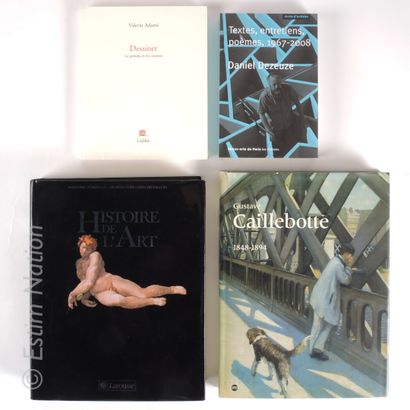 LOT DE LIVRES Ensemble de 4 livres sur le thème de l'HISTOIRE DE L'ART, et écrits...