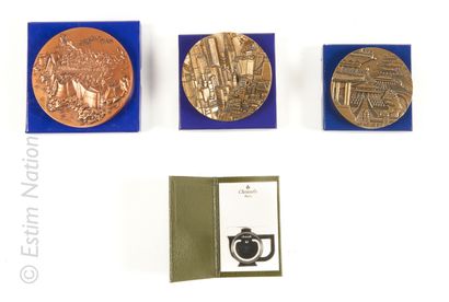 Monnaie de Paris D'après Thérèse DUFRESNE (1937-2010) 
 
New-York, Dubrovnik, Pékin...