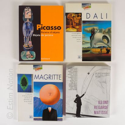 LOT DE LIVRES Set of 4 books on the theme of MODERN ART 



(Without warranty of...