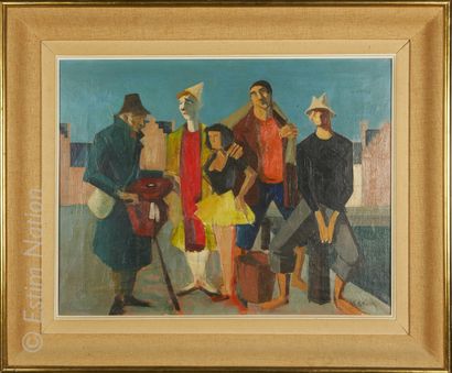 ART CONTEMPORAIN - KLEIN Paul KLEIN (1909-1994)



Artistes de rue



Huile sur toile,...