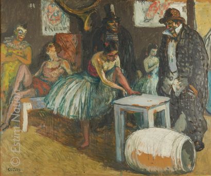 ART MODERNE - COSSON Marcel COSSON (1879-1956)



La loge au cirque



Huile sur...