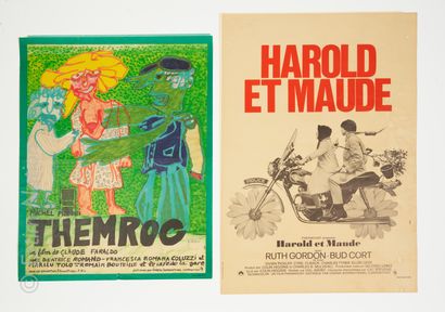 CINEMA Cinema themed set including : 



- HAROLD AND MAUD

Directed by Hal Ashby,...