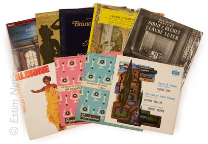 VINYLES VINTAGE - MUSIQUE CLASSIQUE Important collection of 33T classical music records...