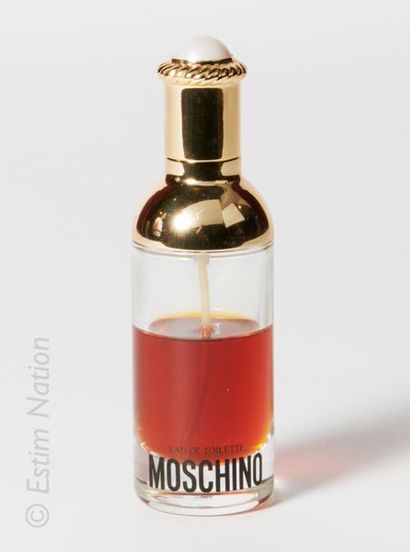 MOSCHINO « Moschino de Moschino » Spray bottle containing approximately 15mL of Eau...