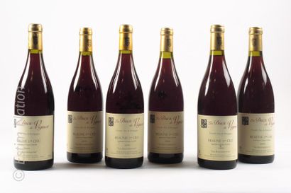 BOURGOGNE 6 bouteilles BEAUNE 2000 1er Cru "les Boucherottes" Les Ducs de Vignot