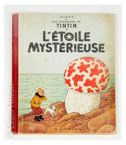 BANDE-DESSINEE - TINTIN HERGE (Georges Rémi dit) Les aventures de Tintin - L'étoile...