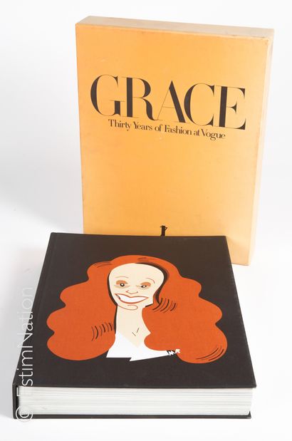 OUVRAGE EN COFFRET titré "Grace, thirty years of fashion at Vogue", éditions 7L,...