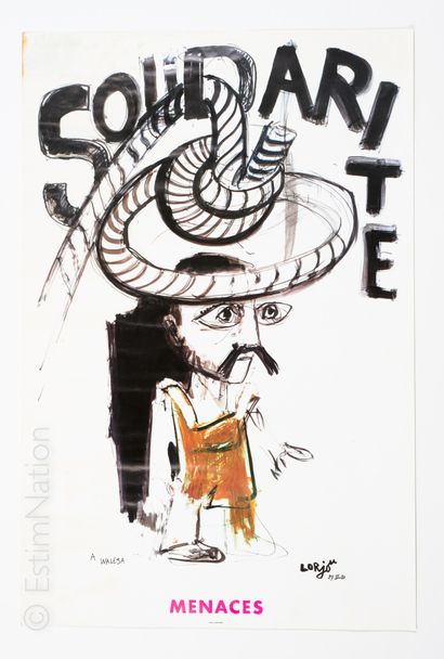 ART CONTEMPORAIN - LORJOU D'après Bernard LORJOU (1908-1986)



Affiche "Menaces...