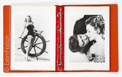CINEMA Collection of photographs and press illustrations featuring actors from the...