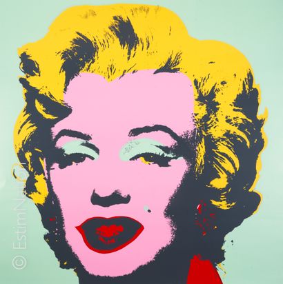 WARHOL - MARILYN MONROE D'après Andy WARHOL (1928-1987)



Marilyn Monroe

Sérigraphie...
