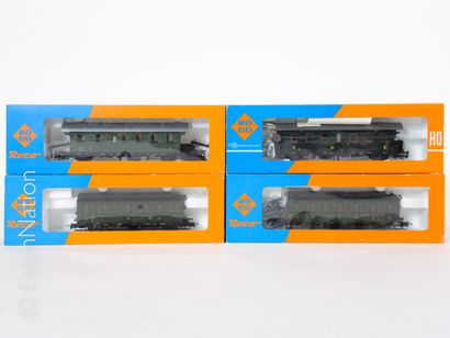 MODELISME FERROVIAIRE ROCO 



Set of passenger cars, HO scale, including: 

- item...