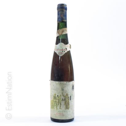 ALSACE ALSACE


1 bottle ALSACE 1949 Schlumberger


(faded label, very marked, damaged)...