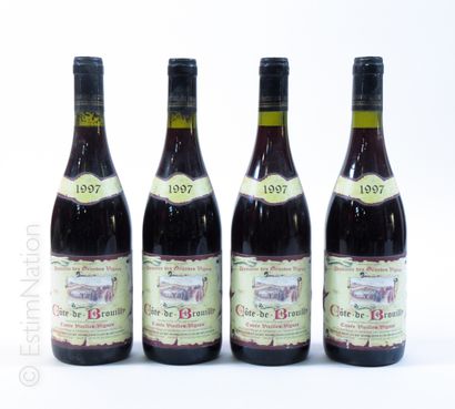 RHÔNE RHONE


4 bottles CÔTE DE BROUILLY 1997 Domaine des Grandes Vignes


(faded...