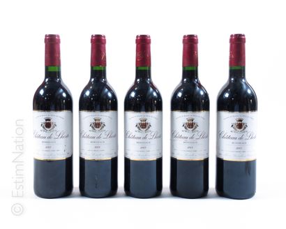 BORDEAUX BORDEAUX


5 bouteilles CHÂTEAU DE LHOSTE 2005 Bordeaux


(étiquettes fanées)...