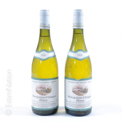 BOURGOGNE BOURGOGNE


2 bouteilles BEAUJOLAIS VILLAGES 1999 Domaine des Grandes Vignes


(niveaux...