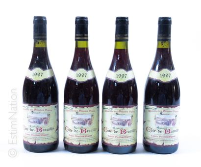 RHÔNE RHÔNE


4 bouteilles CÔTE DE BROUILLY 1997 Domaine des Grandes Vignes


(étiquettes...