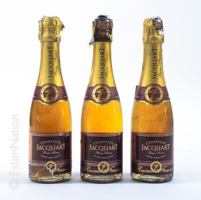 CHAMPAGNE CHAMPAGNE


3 demi-bouteilles CHAMPAGNE JACQUART Rosé


(étiquettes et...