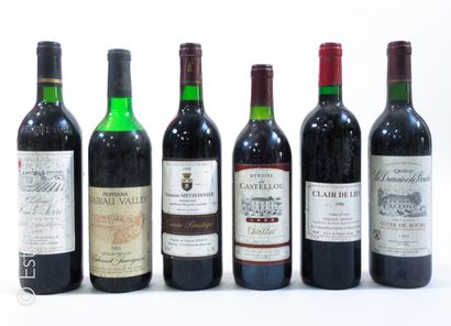 VINS DIVERS VINS DIVERS


6 bouteilles : 1 DOMAINE DE CASTELLOU 1998 Gaillac, 1 CHÂTEAU...