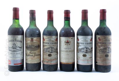 BORDEAUX 
BORDEAUX





6 bouteilles : 1 CHÂTEAU MAGDELEINE BOUHOU 1975 Bordeaux,...
