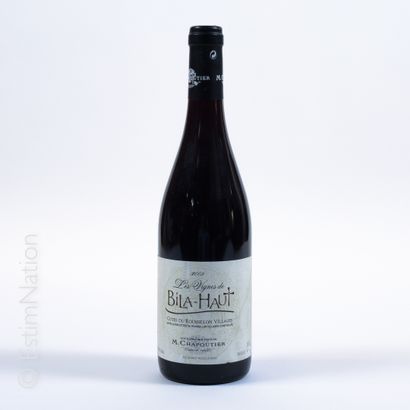 RHÔNE RHONE


1 bottle LES VIGNES DE BILA-HAUT 2005 M. Chapoutier


(faded label)...