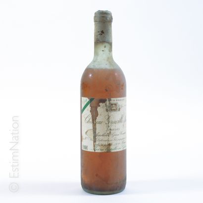 Sauternes SAUTERNES


1 bouteille CHÂTEAU GRAVILLE Graves


(étiquette très sale,...