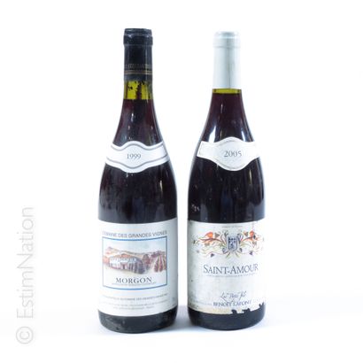 BEAUJOLAIS BEAUJOLAIS


2 bottles : 1 MORGON 1999 Domaine des Grandes Vignes, 1 SAINT-AMOUR...