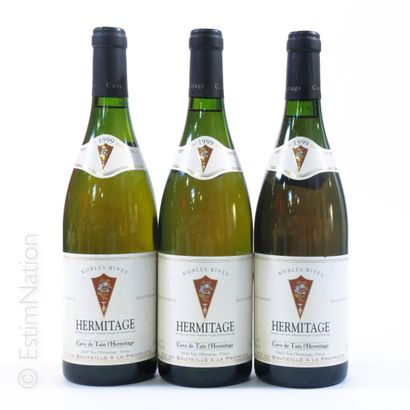 RHÔNE RHONE


3 bottles HERMITAGE 1999 "Les Nobles Rives" Cave de Tain


(faded labels,...