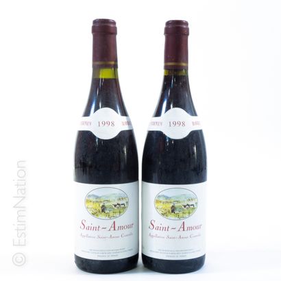 BOURGOGNE BOURGOGNE


2 bouteilles SAINT-AMOUR 1998 Antoni Rodet


(étiquettes fanées)...
