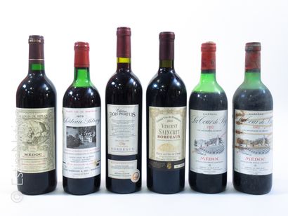 BORDEAUX BORDEAUX


6 bouteilles : 1 CHÂTEAU LE LOGIS DE SIPIAN 1996 Médoc, 1 VINCENT...