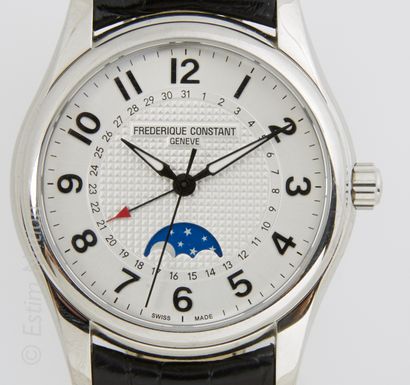 FREDERIQUE CONSTANT Collection Runboat



Montre de ville en acier à complications...