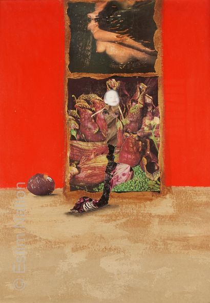 Art contemporain Ecole contemporaine : MILOS



Composition sur fond rouge



Technique...