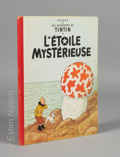 HERGE, LES AVENTURES DE TINTIN TINTIN, L'étoile mystérieuse, éditions Casterman,...