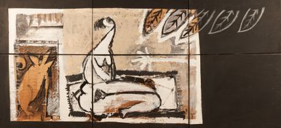 ART CONTEMPORAIN - OUNOUH 
Mohamed OUNOUH (1964)









Composition abstraite sur...