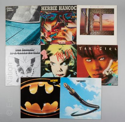 DIVERS 33T 
Lot de 8 disques 33 tours divers (Albums, Maxi) dont :




- Herbie Hancock,...