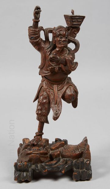 CHINE - SCULPTURES Chine



Kui Xing

Sujet en bois sculpté figurant le dieu de la...