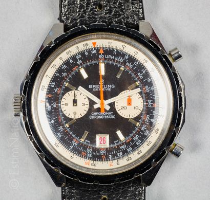 BREITLING Modèle Navitimer Chrono-Matic dite « Pizza »

Référence 1808

Montre chronographe...