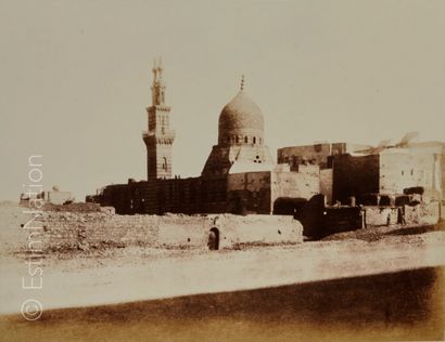 Félix TEYNARD (Français, 1817-1892) Le Caire - Mosquée Nâcéryeh, Planche 4, circa...